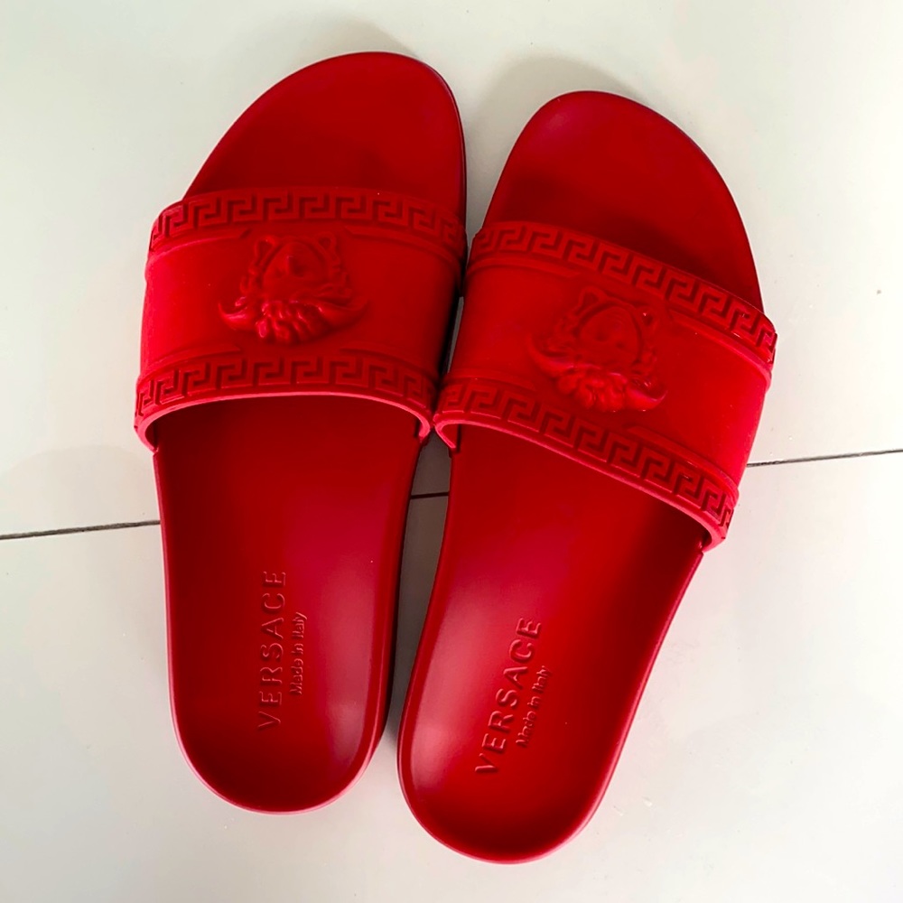 Versace women’s sandals RED